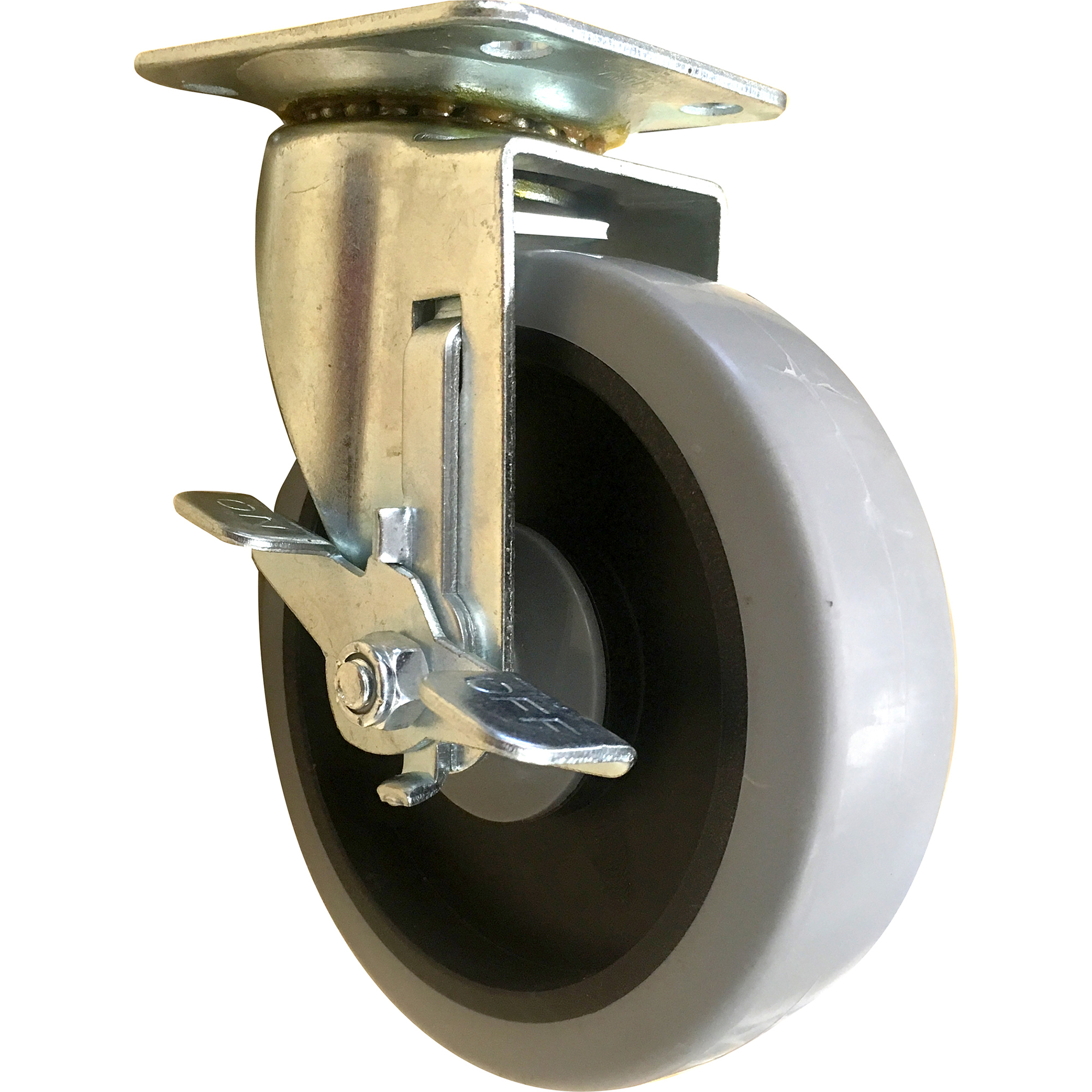 Shepherd Hardware, Casters, Wheel Diameter 5 in, Caster Type Rigid and Swivel, Package (qty.) 4, Model# 9739